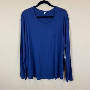 BP. Long Sleeve Top w/ Front Pocket